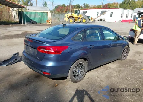 2018 Ford Focus Sel z USA, uszkodzony, nr VIN 1FADP3H25JL290956